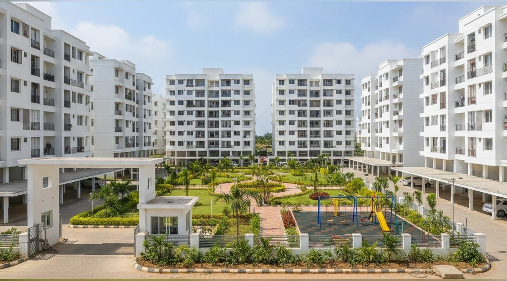 Ready to occupy flats in perungalathur